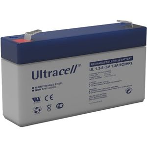 Ultracell loodaccu 6v 1,3Ah