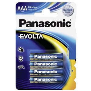 Panasonic Evolta Alkaline AAA 4x