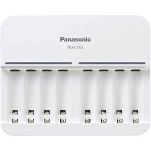 Panasonic Eneloop Oplader voor 8 batterijen - BQ-CC63E