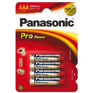 Panasonic Pro Power Alkaline AAA 4x