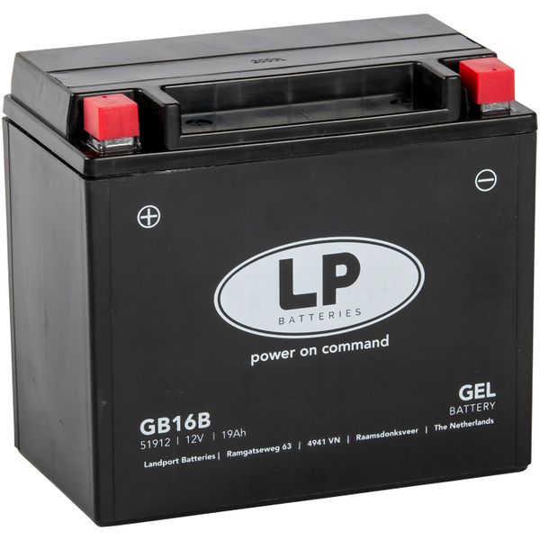 Batterie moto Landport LP GEL G60-N30L-A 53030 12v 30ah 325A