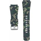 Samsung Gear Sport bandje / Galaxy Watch 46mm SM-R810 Silicone Leger Groen Small Groen 22 mm