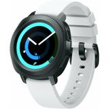 Samsung Gear Sport bandje / Galaxy Watch 42mm SM-R810 silicone wit large Wit 20 mm