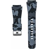 Samsung Gear Sport bandje / Galaxy Watch 46mm SM-R810 Silicone Leger Grijs Small Grijs 22 mm