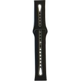 Samsung Gear S3 Sport bandje duo / Galaxy Watch 46mm SM-R810 Zwart/Grijs Small Zwart/Grijs 22 mm