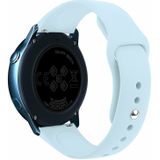 Samsung Gear Sport bandje Samsung galaxy watch active 1 - 2 / Galaxy Watch 42mm SM-R810 bandje Blauw 20 mm