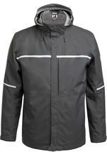 QUALITEX HIGH QUALITY WORKWEAR Hardshelljacke RESIST anthrazit Herren: XXL