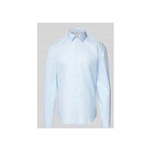 Regular Fit Business-Hemd mit Label-Stitching Modell 'Bari'
