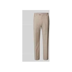 Tapered Fit Anzughose mit feinem Strukturmuster Modell 'Blayr'