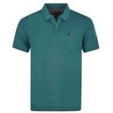 Hajo Shirt Kurzarm-Poloshirt Softknit mit verdecktem Reißverschluss und Brusttasche in Regular Fit