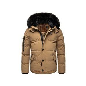 STONE HARBOUR Herren Winterjacke stylischer Winterparka mit abnehmbarer Kapuze Halvaar