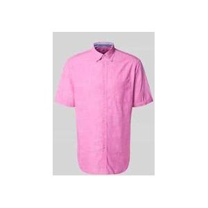 Regular Fit Freizeithemd mit Button-Down-Kragen