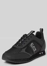 Sneaker mit Zugschlaufen Modell 'BLACK & WHITE CARBON'