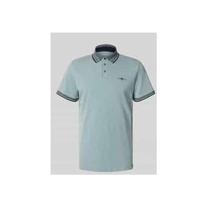 Regular Fit Poloshirt mit Kontraststreifen