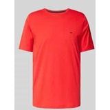T-Shirt mit Logo-Stitching