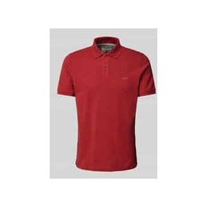 Regular Fit Poloshirt aus Baumwoll-Piqué