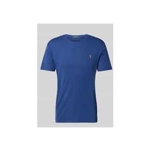 T-Shirt mit Label-Stitching