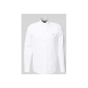 Slim Fit Freizeithemd aus reiner Baumwolle