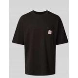 T-Shirt mit Brusttasche Modell 'WORKWEAR'
