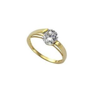Fascination by Ellen K. Ring Gold 333 mit Zirkonia weiß 8mm