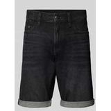 Regular Fit Jeansshorts mit Eingrifftaschen Modell 'Mosa'