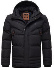 STONE HARBOUR Herren Winter Jacke Outdoor Parka Steppjacke warm gefüttert mit Kapuze Romaan