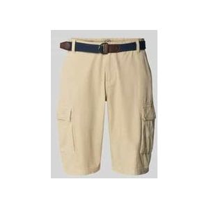 Regular Fit Cargoshorts mit Gürtel