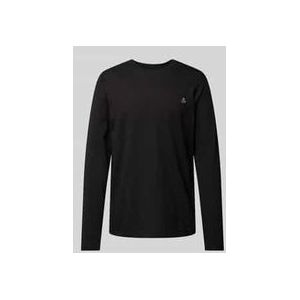 Regular Fit Langarmshirt aus reiner Bio-Baumwolle