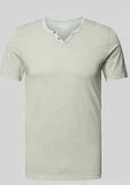 T-Shirt mit V-Ausschnitt