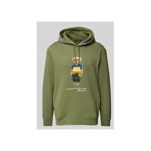 Oversized Hoodie mit Motiv-Print