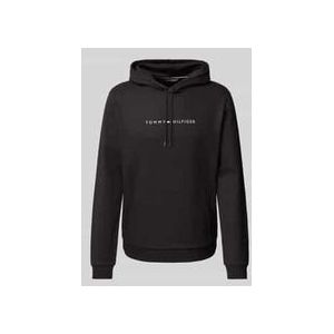 Hoodie mit Label-Print