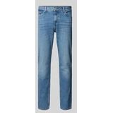 Straight Fit Jeans im 5-Pocket-Design Modell 'DENTON'