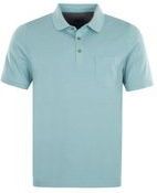 Hajo Shirt Kurzarm-Poloshirt Softknit mit Knopfleiste und Brusttasche in Regular Fit