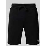 Sweatshorts mit elastischem Bund und Tunnelzug