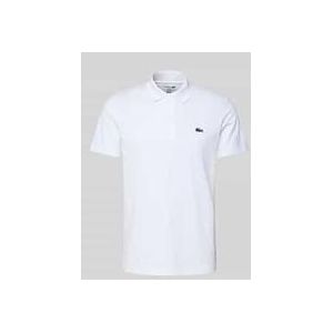 Regular Fit Poloshirt mit Label-Badge