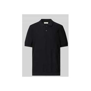Relaxed Fit Poloshirt mit Strukturmuster Modell 'EDWARD'