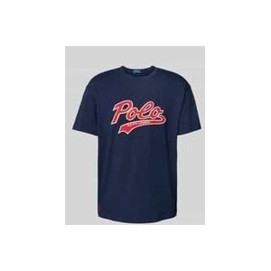 T-Shirt mit Label-Badge