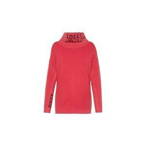 Soccx Pullover Into The Blue Langarmshirt mit Rollkragen