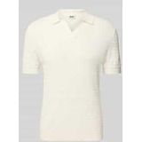 Regular Fit Poloshirt mit V-Ausschnitt Modell 'BRAIAN'