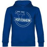 multifanshop Kapuzen Sweatshirt - Hoffenheim - Meine Fankurve - Druck weiß - Hoodie
