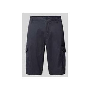 Regular Fit Cargoshorts aus Baumwoll-Mix