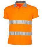 QUALITEX HIGH QUALITY WORKWEAR Polo-Shirt signal warnorange Damen: 52 Herren: XXL