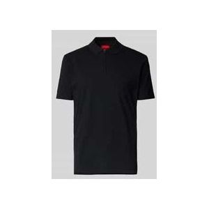 Regular Fit Poloshirt mit Label-Patch Modell 'Dekok'