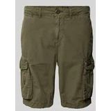 Regular Fit Cargoshorts mit Gürtelschlaufen Modell 'Parachute'