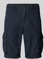 Regular Fit Cargoshorts mit Gürtelschlaufen Modell 'Parachute'