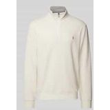 Sweatshirt mit kurzem Reißverschluss
