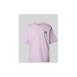 Loose Fit T-Shirt mit Rundhalsausschnitt