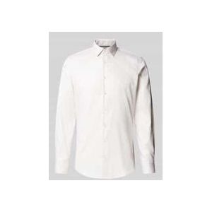 Slim Fit Business-Hemd mit Kentkragen