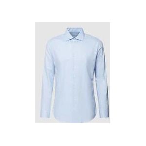 Super Slim Fit Businesshemd aus Uni Solid
