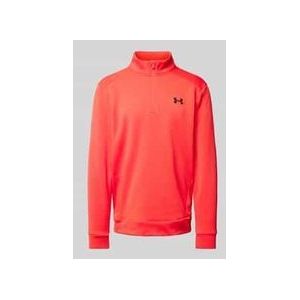Sweatshirt mit Troyer-Kragen